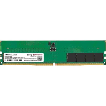 Operační paměť TRANSCEND DIMM DDR5 32GB 4800MHz JM 2Rx8 2Gx8 CL40 1.1V