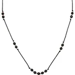 Agato Šňůrkový náhrdelník s korálky z onyxu HE32K3RG-BK + 2 měsíce na vrácení zboží