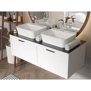 Umyvadlo Umyvadlo ASSOS S-LINE na desku 52x41x15 cm bez otvoru bílé KEASSLINDW