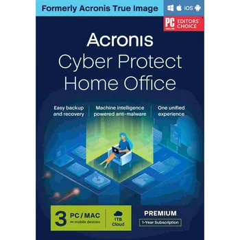 Antivir Acronis True Image Premium Subscription 3 Computers + 1 TB Acronis Cloud Storage - 1 year subscription ESD