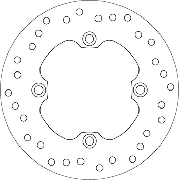 Brzda pro motocykl brzdový kotouč, NEWFREN HONDA PES 125 PS i 2007-2013