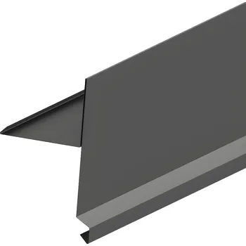 plechová krytina Satjam Závětrná lišta spodní vysoká 2000 mm - AluMat