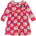 Dívčí šaty KYLY ŽIRAFY růžové Velikost: 92