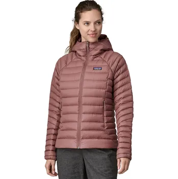 Zimní bunda do města Patagonia W's Down Sweater Hoody dulse mauve L 2025 - Odesíláme do 24 hodin