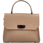 Kožená kabelka do ruky Luana, taupe