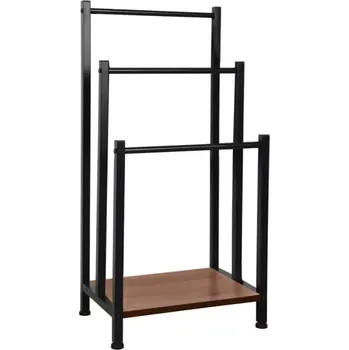 Věšák Stojan na ručníky OGIN - černá - SLEVA 3% s kodem radost25