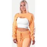 Better Bodies CHRYSTIE CROPPED LS LIGHT ORANGE – mikina Better Bodies oranžová Velikost: S