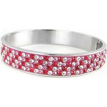 Náramek Prosperk Náramek ocelový Swarovski krystalky S4243