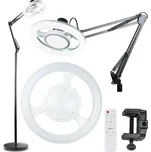 Interlook ML-930 + USA-EU | LED kosmetická lampa bez stínu | 24W | 3 světlé barvy | US-EU adaptér