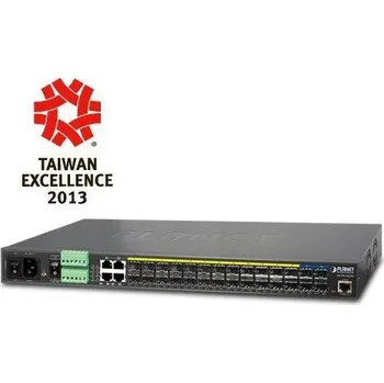 Switch Planet MGSW-28240F Metro switch 24x SFP(DDM), 4x SFP+, 4x TP, AC+DC, DI/O, Web/SNMPv3, IGMPv3, IPv6