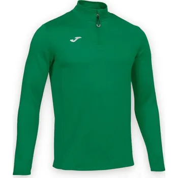 Pánská mikina Mikina JOMA COMBI RUNNING, barva zelená, velikost 2XS