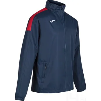 Šusťáková bunda JOMA TRIVOR, barva tmavě modrá - červená, velikost 4XS