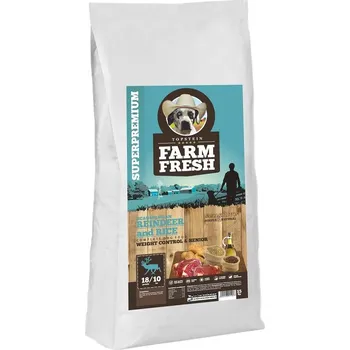 Krmivo pro psa Farm Fresh Scandinavian Reindeer and Rice Weight Control & Senior 5kg