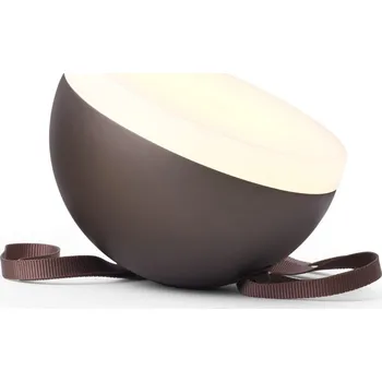 Stojací lampa NEW WORKS Přenosná lampa Sphere Adventure, Dark Bronze