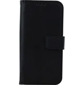 Pouzdro na mobilní telefon Pouzdro iPhone 16 knížkové černé s přezkou 2 (obal neboli kryt na iPhone 16)