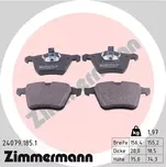ZIMMERMANN Sada brzdových destiček ZIM 24079.185.1