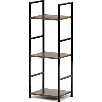 police HOMEPRO Regál 3 police černá