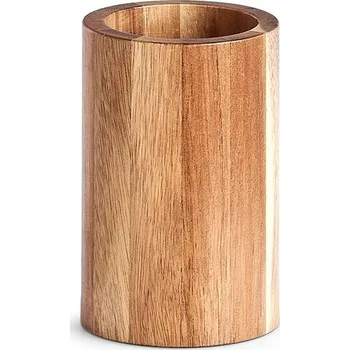 Držák na kartáček Hrnek na zubní kartáček, akáciové dřevo, ZELLER