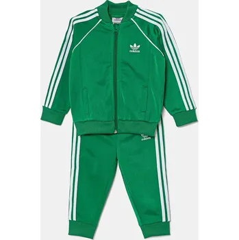 Dětská tepláková souprava adidas Originals SST TRACKSUIT IX5176 zelená 77X, vel. 68