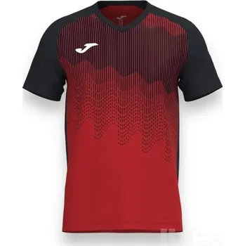 Dres JOMA TIGER VI, barva červená - černá, velikost S