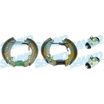 Brzdová čelist Sada brzdových čelistí SAMKO KEG348