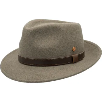 Klobouk Cestovní nemačkavý voděodolný béžový klobouk Mayser - Denver Traveller Velikost: 59 cm (L)