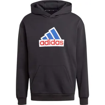 Pánská mikina Sportovní pánská mikina adidas s kapucí - černá, 2XL i476_57427958