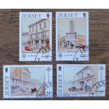 Sběratelství Jersey raz. 508/11 Europa, CEPT, pošta