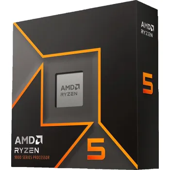 Procesor CPU AMD RYZEN 5 9600X, 6-core, 3.9GHz, 38MB cache, 65W, AMD Radeon Graphics, socket AM5, BOX, bez chladiče