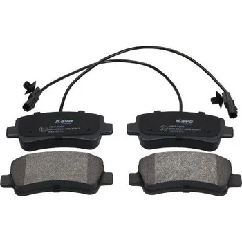 Brzdová destička Sada brzdových destiček, kotoučová brzda KAVO PARTS KBP-6590