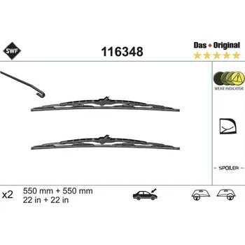 Stěrač List stěrače SWF 116348