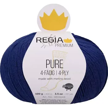 Příze Regia Premium Pure 50 Tmavě modrá (Příze Pure Regia Premium 50 Navy)