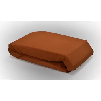 Prostěradlo Stanex Froté napínací prostěradlo cihlové Barva: CIHLOVÉ, rozměr: 180 x 200