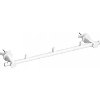 Držák ručníků na otopné těleso s věšáčky. 355 × 40 × 90 mm, KDBE134504222