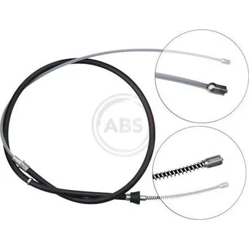 Lanko parkovací brzdy Tažné lanko, parkovací brzda A.B.S. K13746