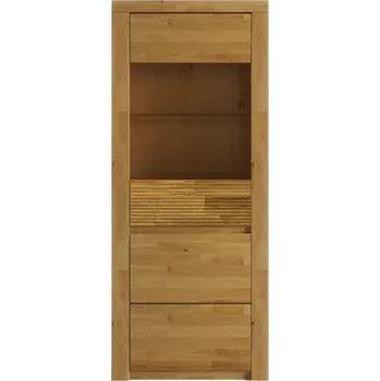 Knihovna Vitrína dub olejovaný BETA 81
