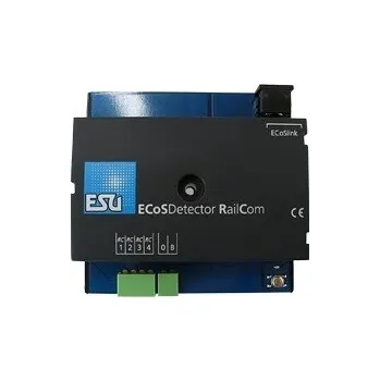 Vláček a vláčkodráha ECoSDetector RC Rückmeldemodul, 4 RailCom-Eingänge. Für 2 und 3-Leiterbetrieb, Optokoppler - expresní doprava