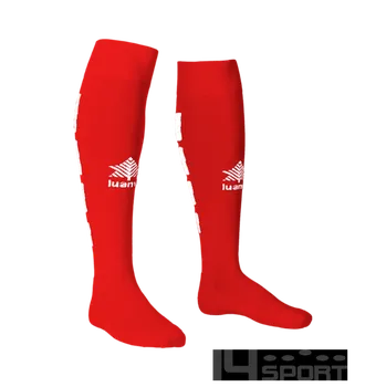 Štulpny Štulpny LUANVI TIRO, barva červená - bílá, velikost L (41-45)