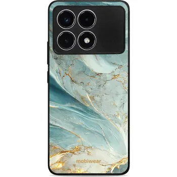 Pouzdro na mobilní telefon Lesklý kryt Mobiwear Glossy - Xiaomi Poco F6 Pro 5G - G022G Zelenkavý a zlatavý mramor (Prémiové lesklé pouzdro, obal, kryt Mobiwear Glossy na mobil Xiaomi Poco F6 Pro 5G - G022G Zelenkavý a zlatavý mramor, materiál Plast + TPU silikon - krytí po všech)