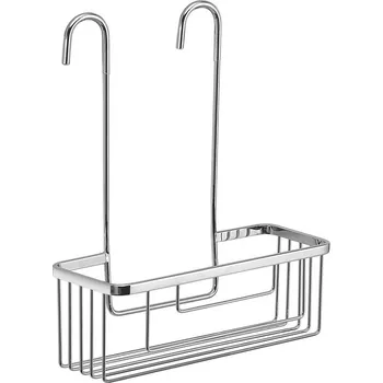 Drátěná police Gedy SMART police do sprchy závěsná, na baterii, 300x375x120 mm, chrom