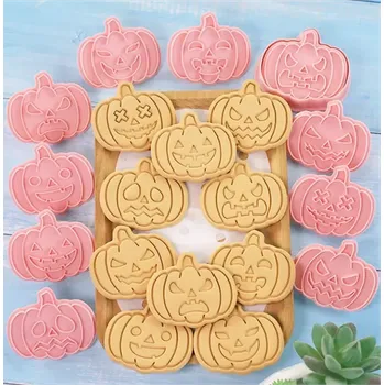 Vykrajovátko 3D vykrajovátka na sušenky - HALLOWEEN - TYKVE - 10 ks (Značka: TAKARA TOMY)