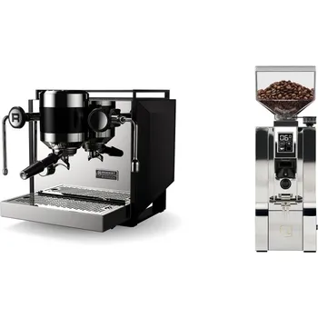 Kávovar Rocket Espresso Bicocca, black + Eureka Mignon XL, CR chrome