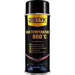 DEN BRAVEN Žáruvzdorný lakovací sprej DISTYK High Temperature 800°C 400 ml (stříbrná matná)