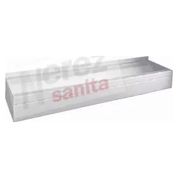 Umyvadlo AUL 06.3 nerezový umývací žlab AZP 2500 mm (závěsný, opláštěný)