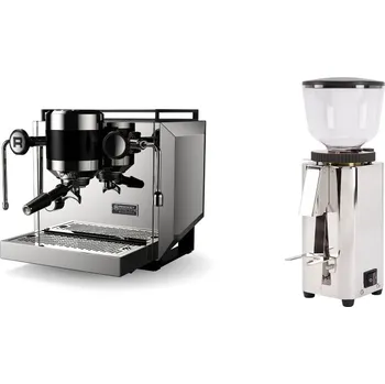 Kávovar Rocket Espresso Bicocca, stainless silver + ECM C-Manuale 54