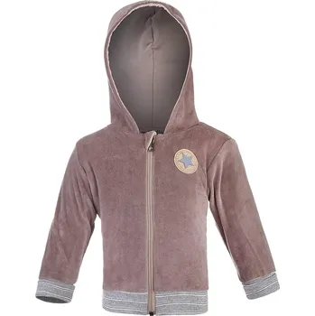 Little Angel mikina NICKI kapuce Outlast® - sv.hnědá Velikost: 74