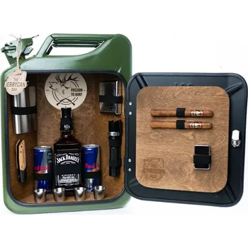 Žertovný předmět The Jerrycan Bar Passion to Hunt - unikátní minibar pro myslivce