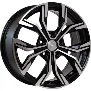 Alu kolo Alu kola Racing Line B5920, 16x6.5 4x100 ET37, černá + leštění vhodné pro Renault Clio V (od 2019)