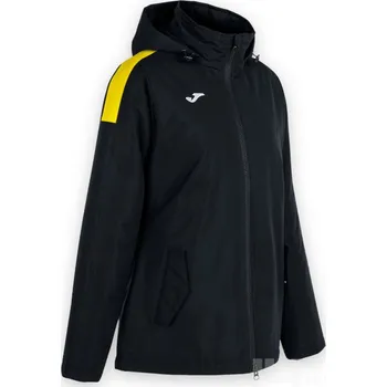 Dámská zimní bunda JOMA TRIVOR, barva černá - žlutá, velikost S