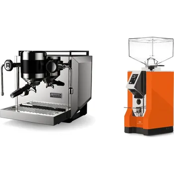 Kávovar Rocket Espresso Bicocca, stainless silver + Eureka Mignon…